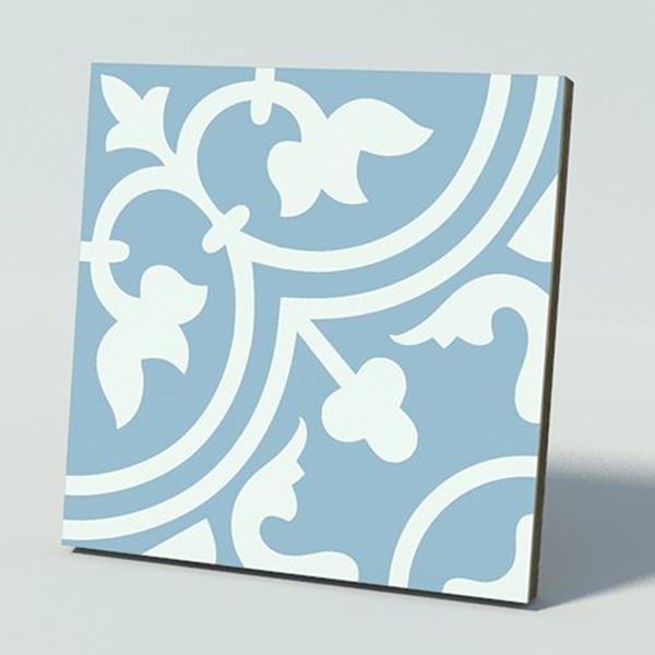 Zementfliese Jugendstil Ranke